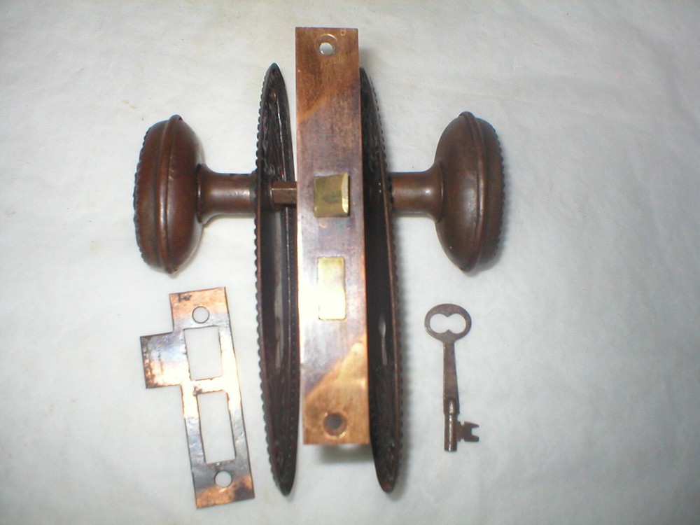 Antique Victorian Era Door Hardware