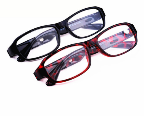Reading Glasses +4.5 +5.0 +5.5 +6.0 Optical Lens Black/Red Plastic Frame Reader