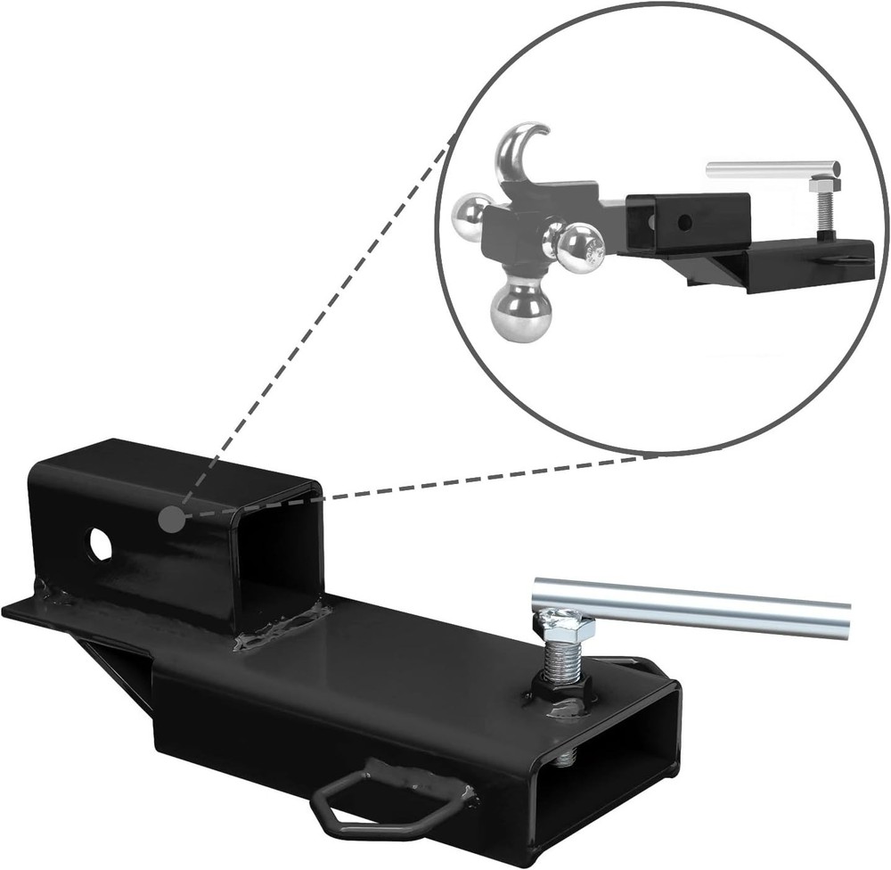 Forklift Trailer Hitch Attachment, EBESTTECH 1PC Fork Trailer Hitch Attachmen...
