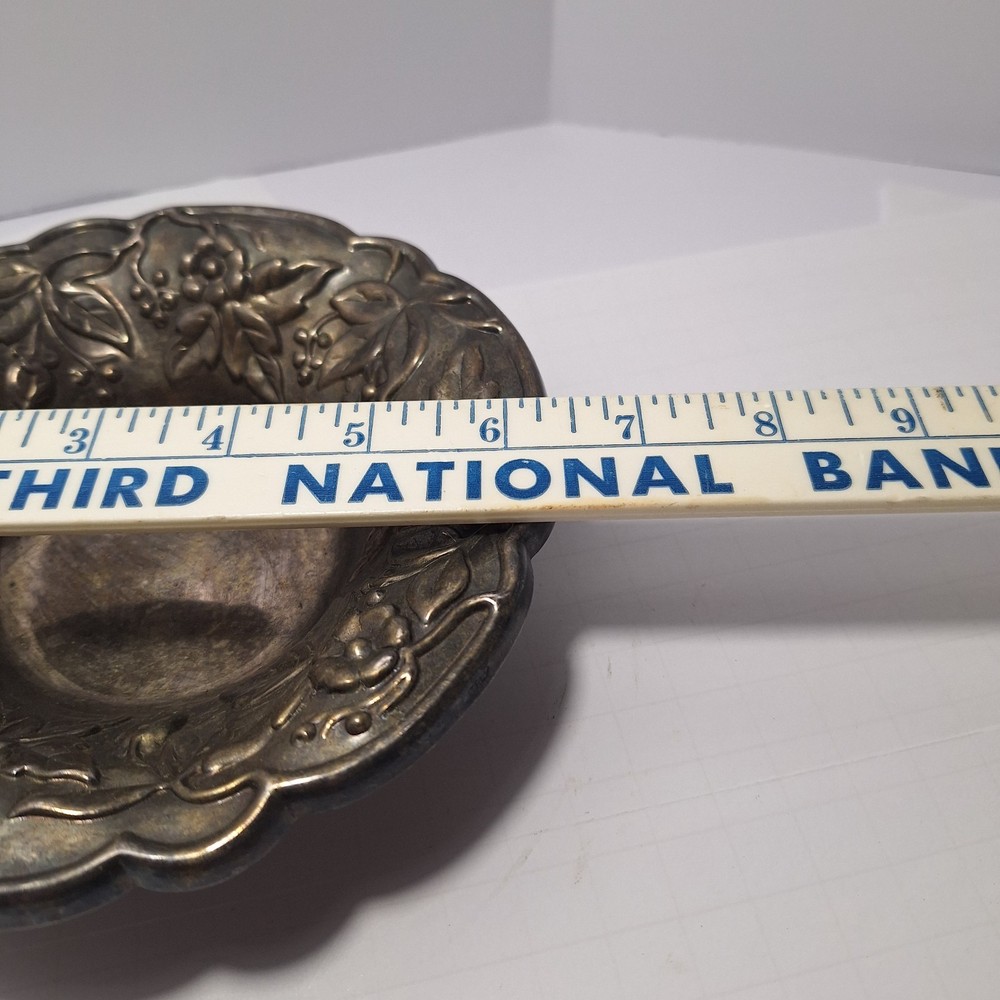 silver plate bowl