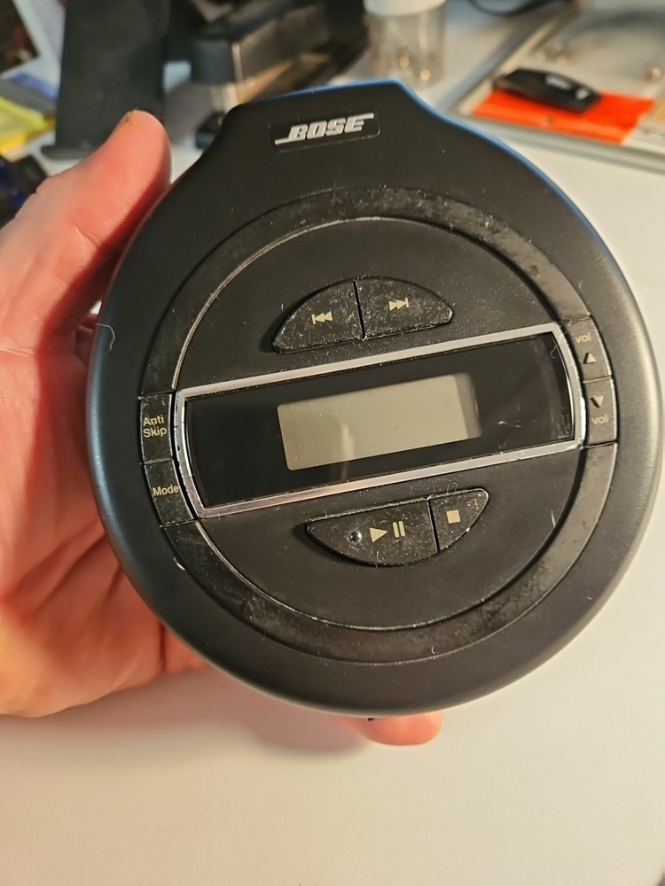 Bose Compact CD Player Disk Player Model PM-1 Partial Screen Display