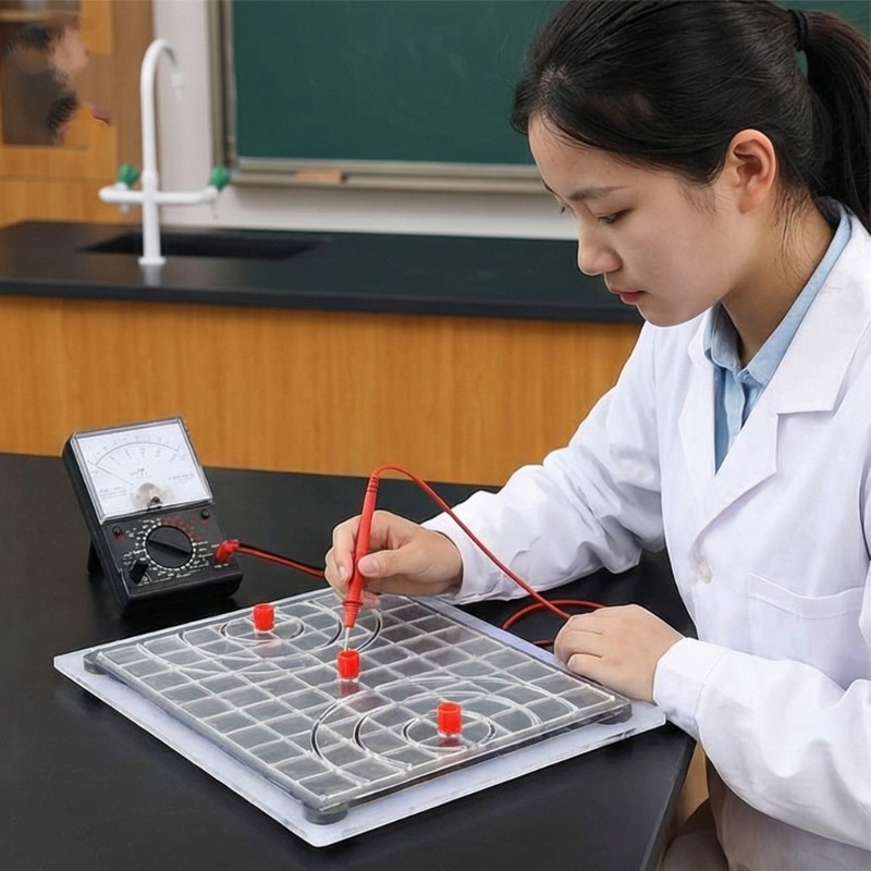 Interactive Electric Potential Difference Equipotential Demonstrator Apparatus