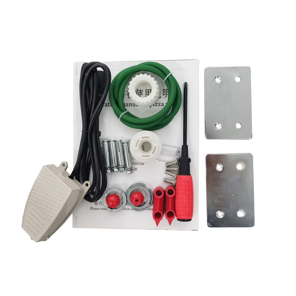 110V Automatic Electric Pizza Dough Roller Sheeter Pastry Press Making Machine
