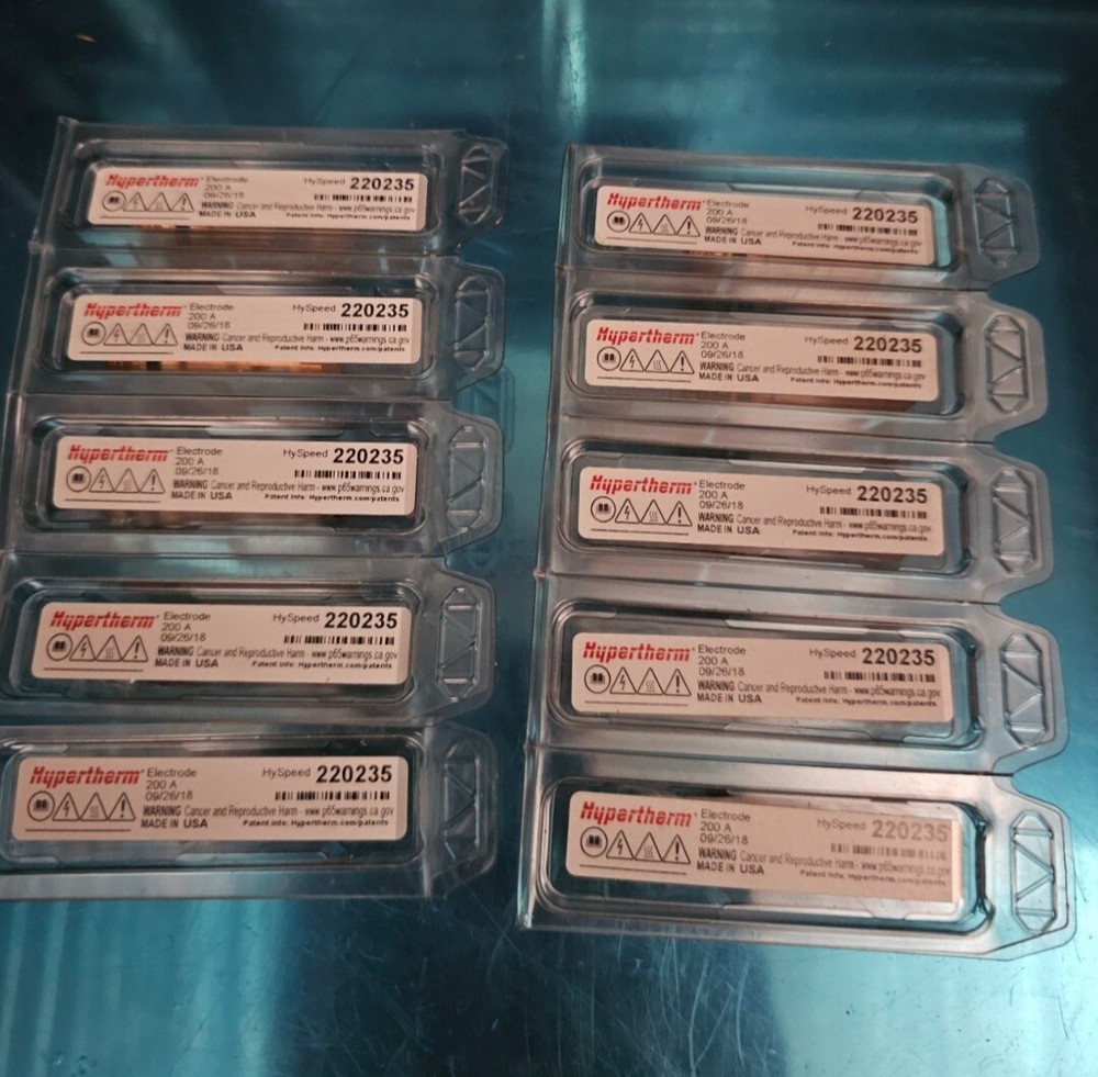 Hypertherm 220235 200 Amp Electrode For Use With HT2000