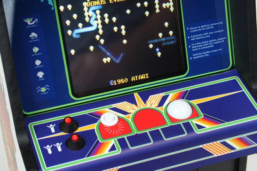 New Wave Toys Replicade Atari Centipede 1/6 Scale Arcade Game