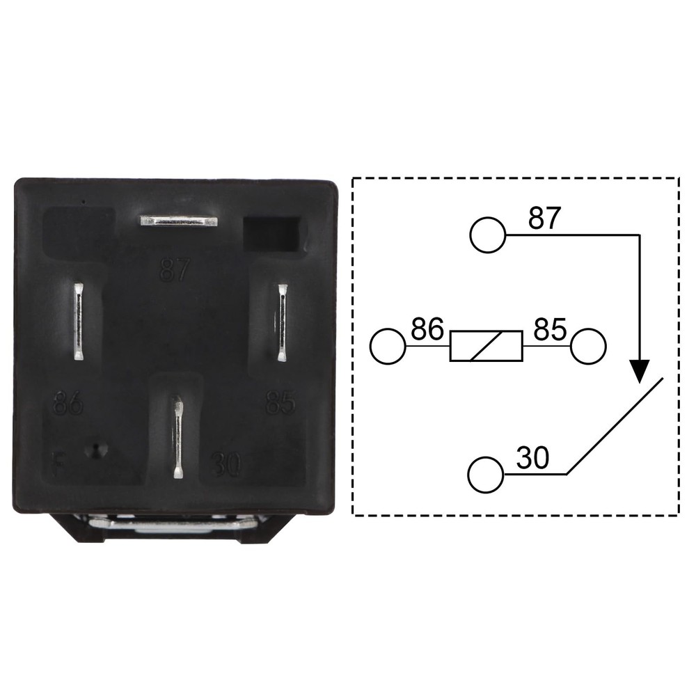 Weasch 2 Pack JD1912 Car Relay,
