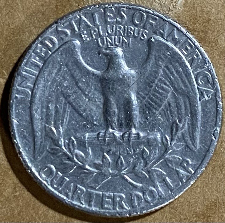 1965 Washington Quarter DDO Rim Error