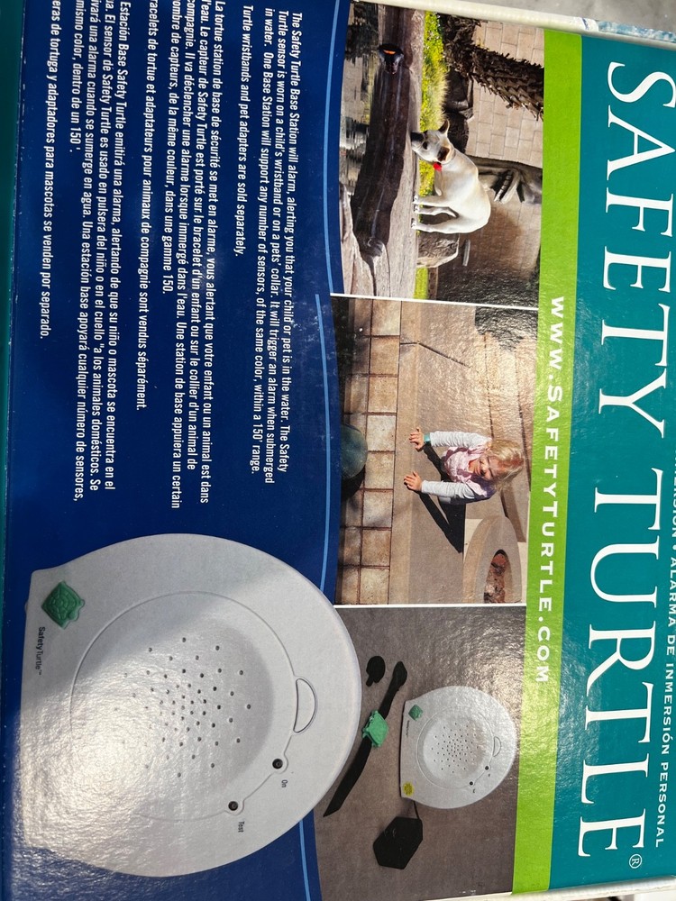 safety turtle immersion alarm base (no wristbands)