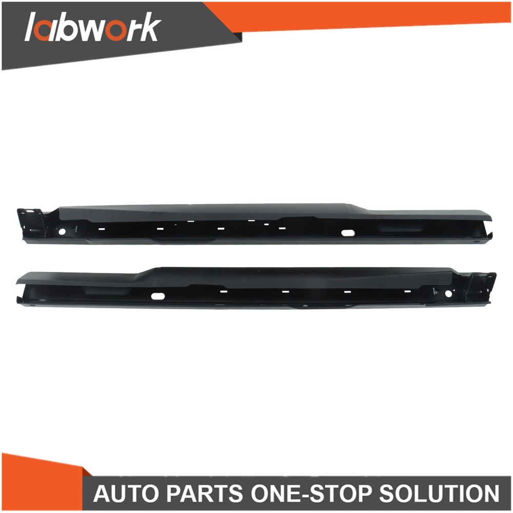 Labwork Pair Rocker Panel Black For Ford Ranger 2Dr Extended Cab 1993-2011