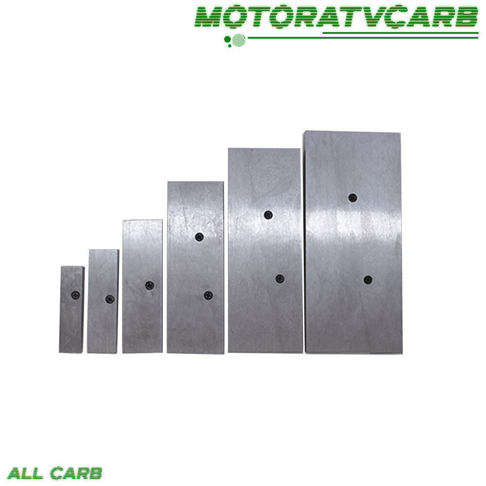 ALL-CARB 6 Pack ADJUSTABLE PARALLEL SET 3/8" - 2-1/4" For Layout Inspection