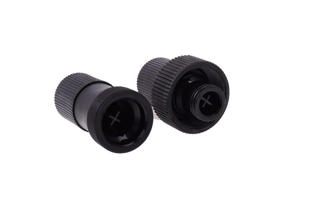 Alphacool G1/4" HF Quick Release Connector Kit, Black