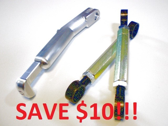 ZZR600 Lowering Links Kickstand Discount Kit 2003 2004 New Adjustable