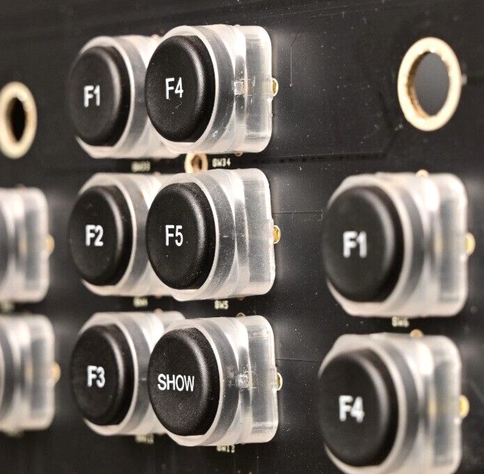 Tangent Devices Function Navigation Panel 34-key Button/LED PCB ACS-FCN-1-RC