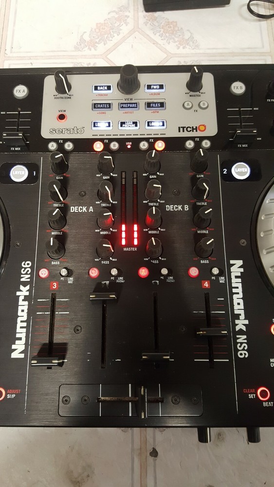Numark NS6 USB Digital DJ Controller PLEASE READ