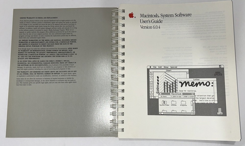 Macintosh System Software User’s Guide 1989 Version 6.0.4 Apple Vintage