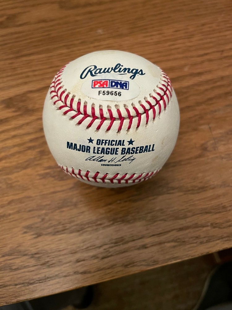 Marcus Giles signed ball - Braves, Padres, All Star, MINT - PSA Authenticated