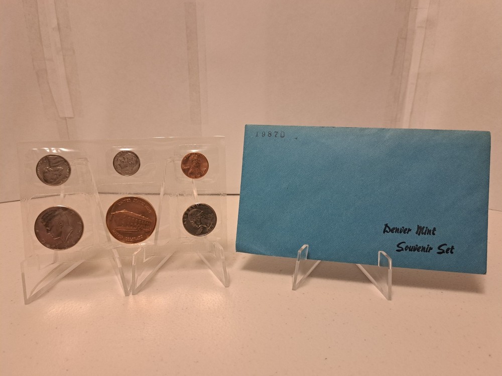 1987 Denver Mint Souvenir Set | With Envelope | Combined Shipping