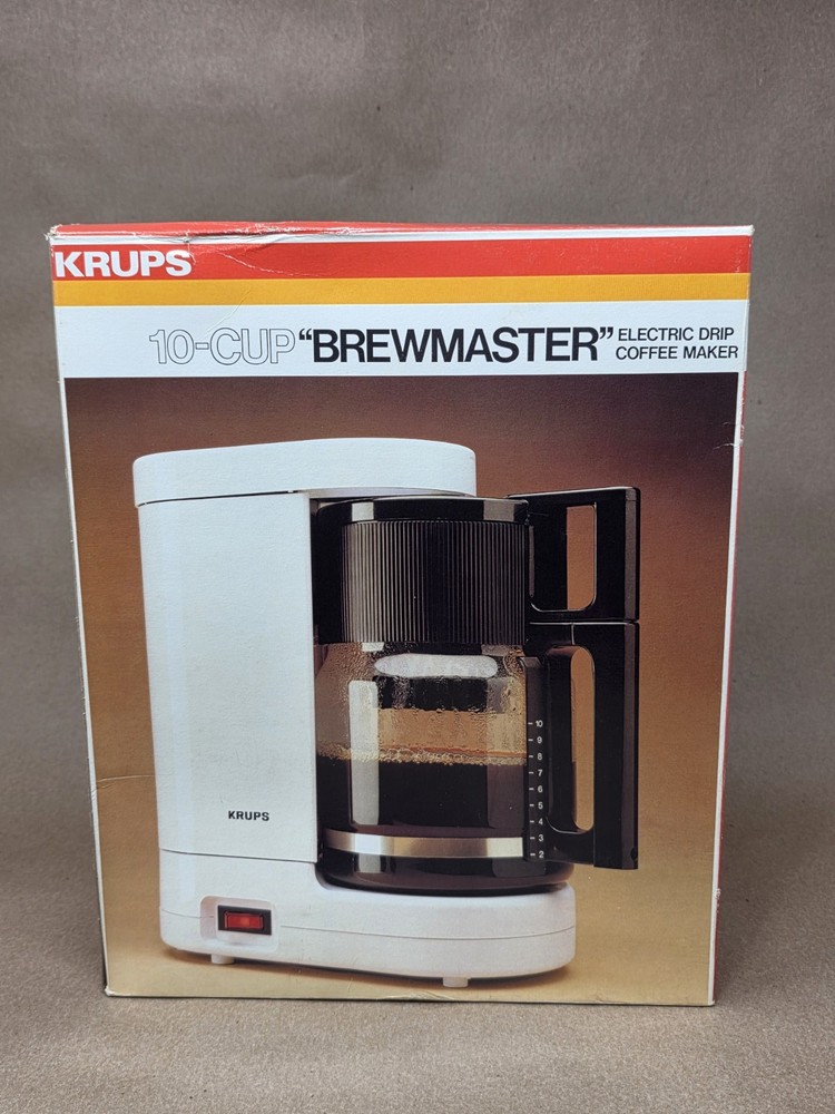 Krups 10 Cup Brewmaster Electric Drip Coffee Maker