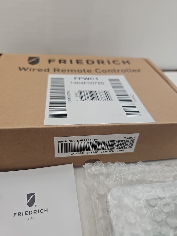 Friedrich FPWC1 Ductless Split Systems Wall Wired Remote Controller NO HARNESS