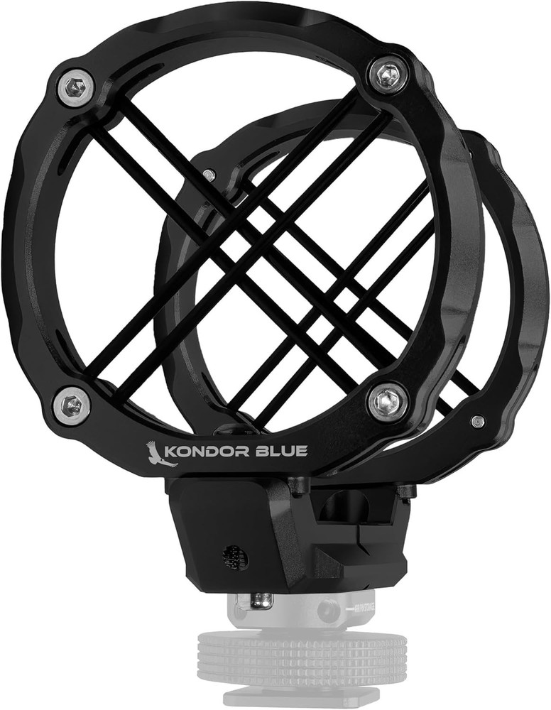 KONDOR BLUE Mic Shock Mount | Black