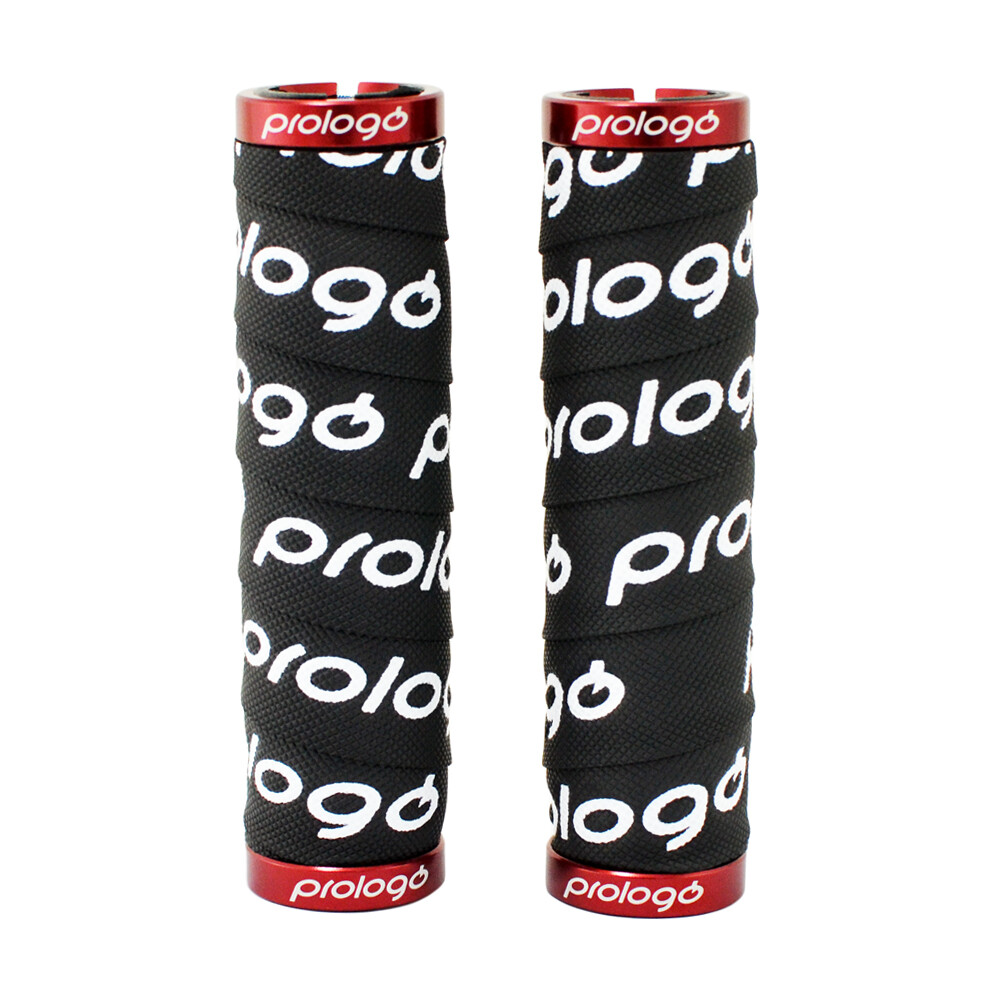 Prologo Chameleon Lock-on Innovative Grips , Black/White