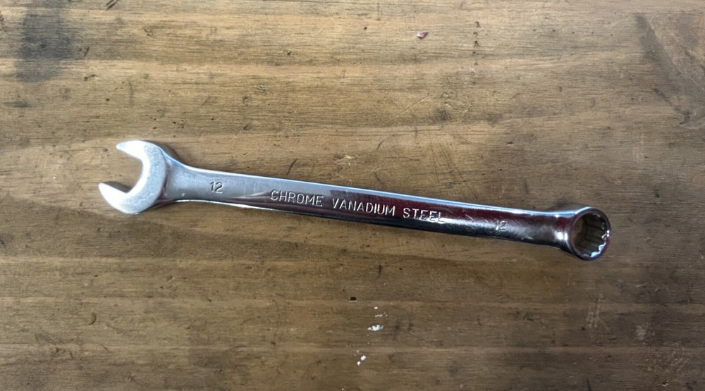 Halfords Professional 12mm Metric Sized Combination Spanner.