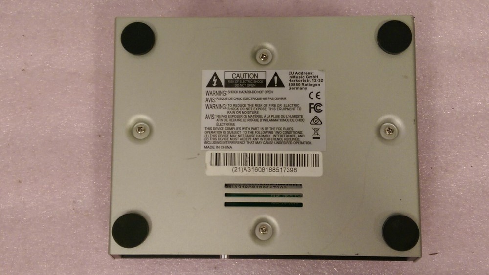 M-Audio M-Track 2x2 C-Series 24/192kHz (No USB) Powers ON - Untested