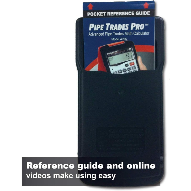 4095 Pipe Trades Pro Advanced Pipe Layout and Design Math Calculator Tool