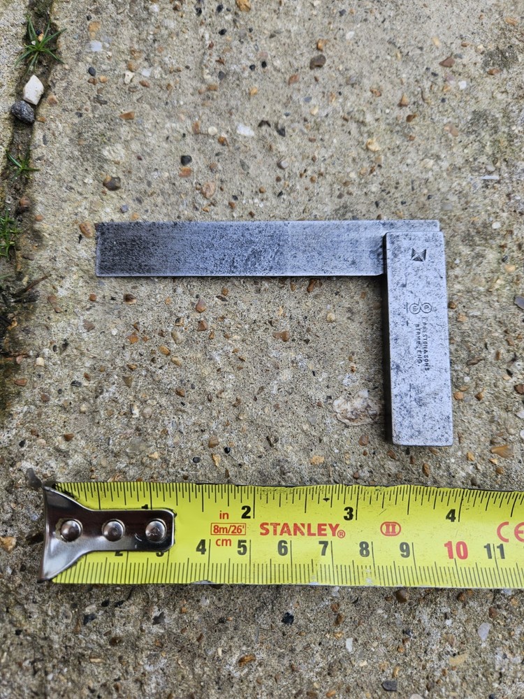 Small Vintage Edward Preston Precision Square