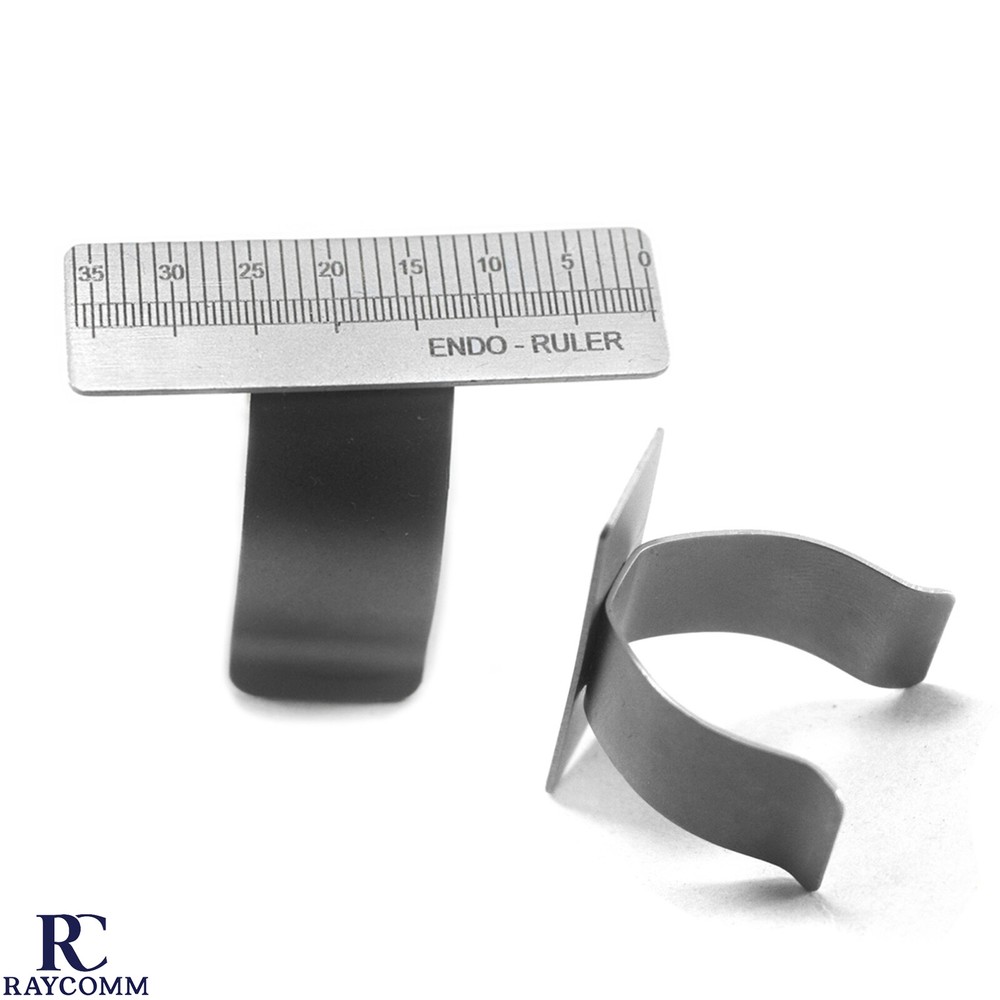 Finger Ruler Span Measuring 35mm Ring Adjustable Dental Endodontic Instruments