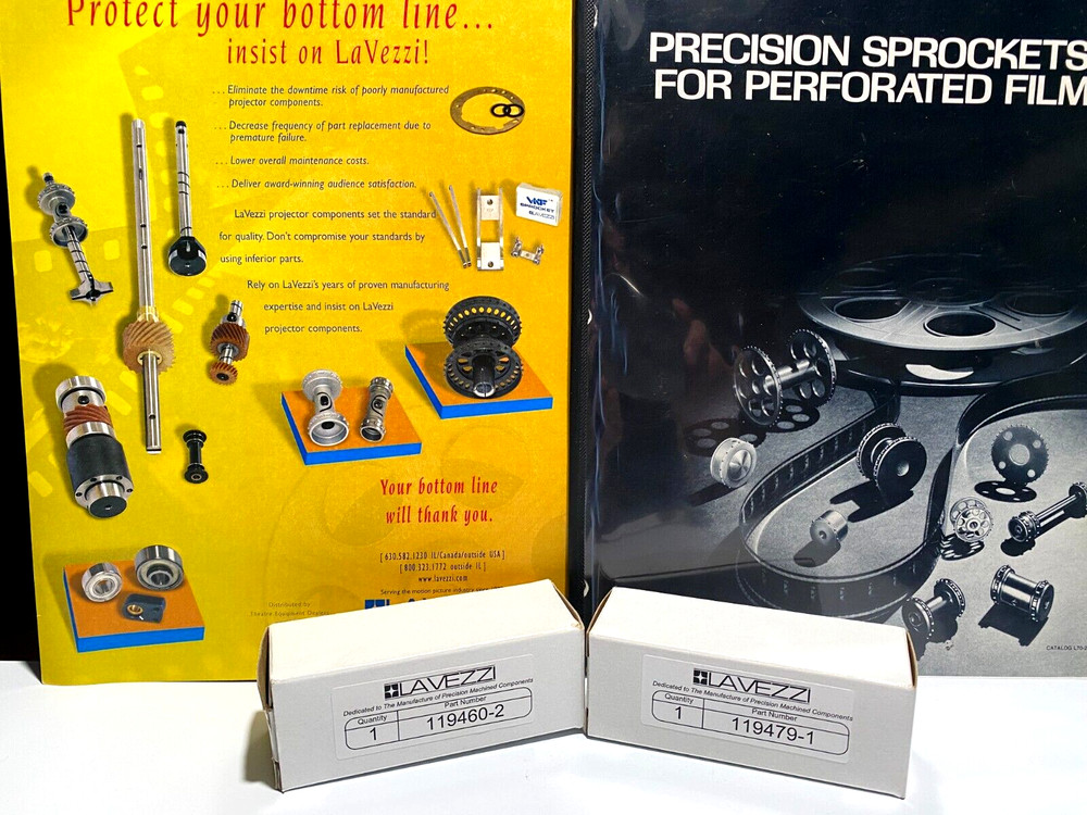 LaVezzi projector components drive shaft