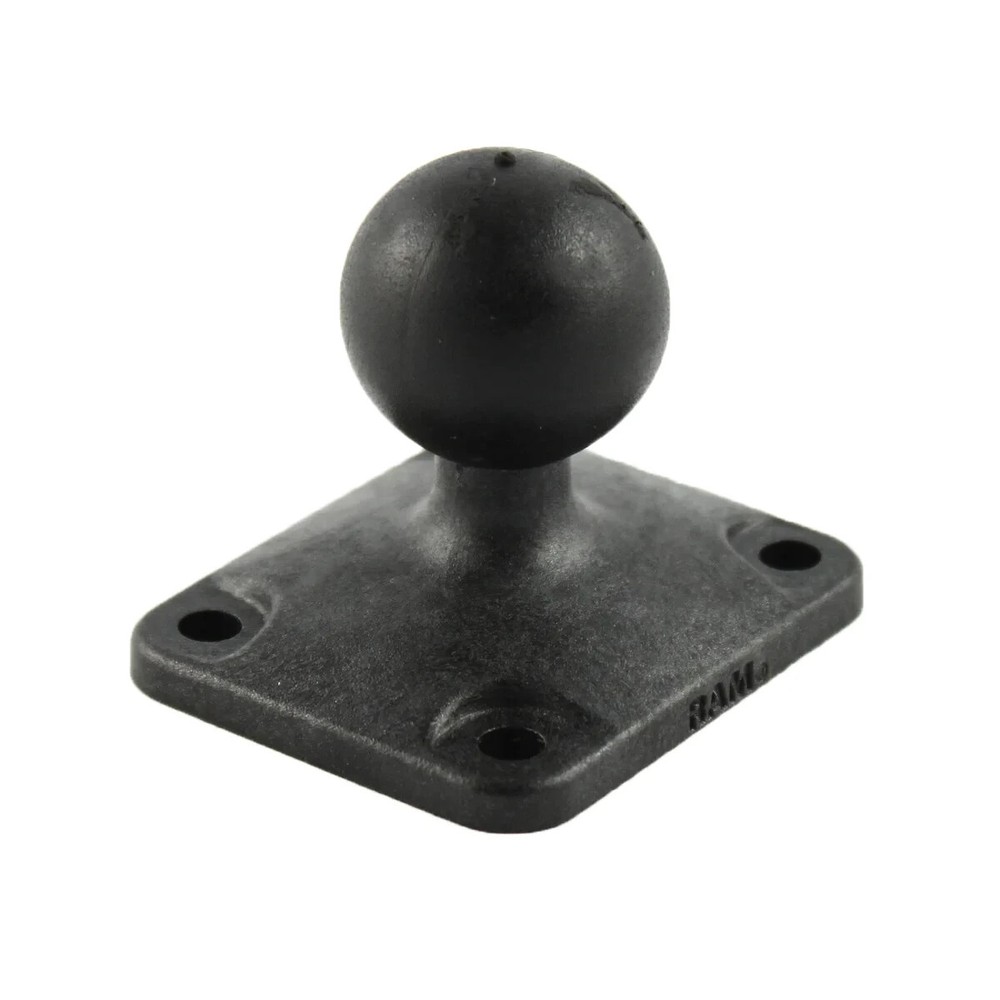 RAM Mount Composite Plastic Rectangular AMPS Plate with 1 inch B-Ball RAP-B-347U