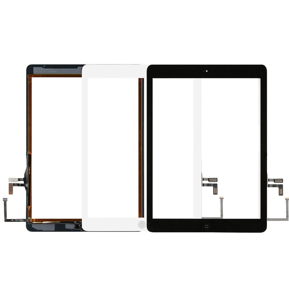 Replacement Touch Screen Glass Panel +Home Button For iPad Air A1474 A1475 A1476