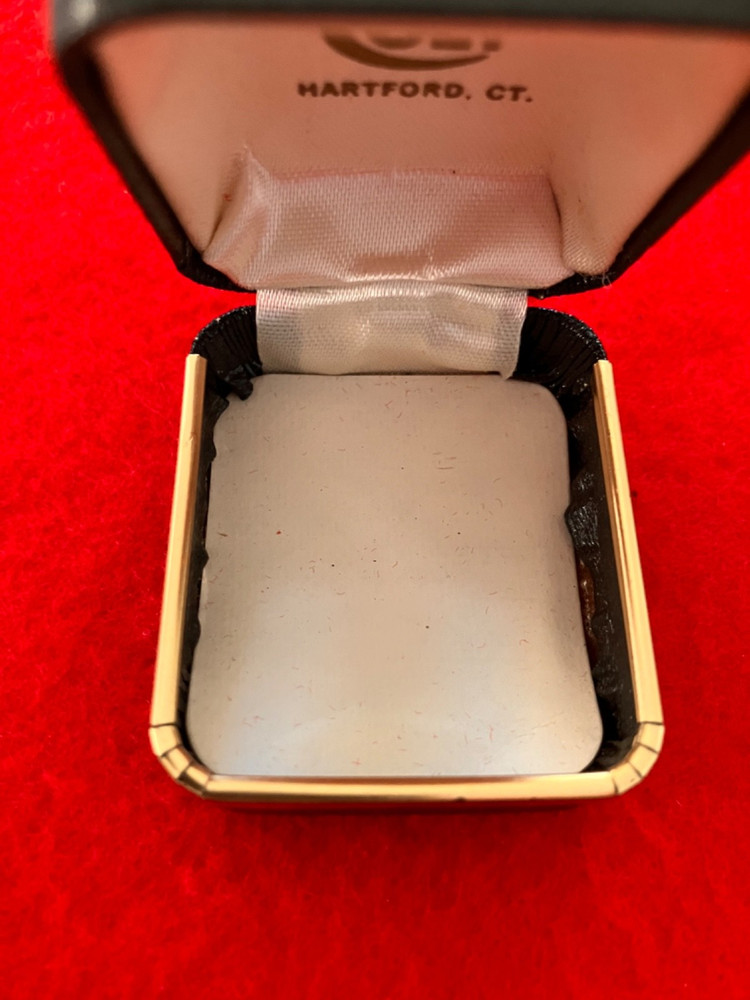 Vintage Colt Firearms Sterling Silver Python Tie Tack In Colt Box