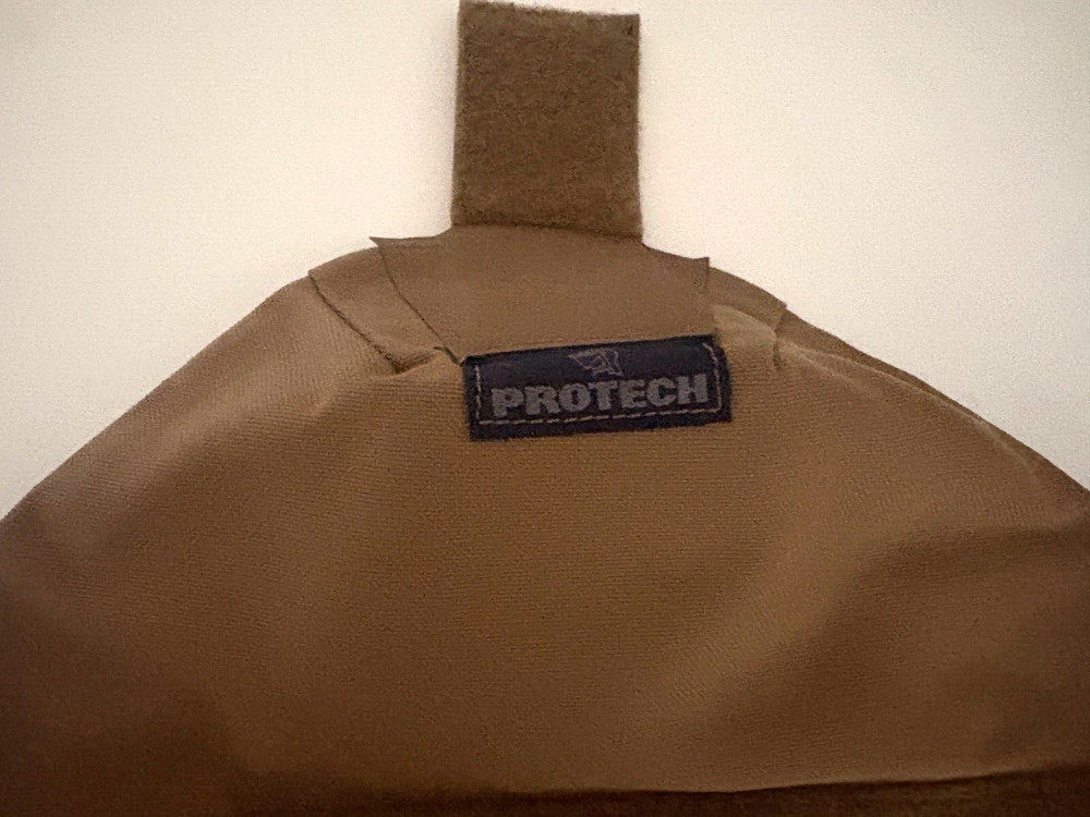 SAFARILAND/PROTECH Structured Upper Arm-Bicep Protector 2 Piece Coyote W/Strap.