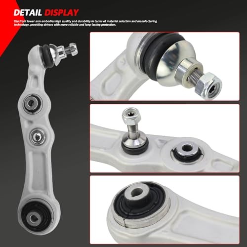 Front Left Right Lower Control Arm Set for Front Lower Swing Arm Straight L+R