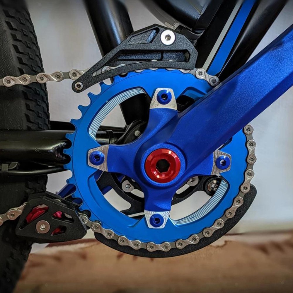 Bicycle Single Disc MTB Chain Guide, Chainring Protector Plate Pulley Chains