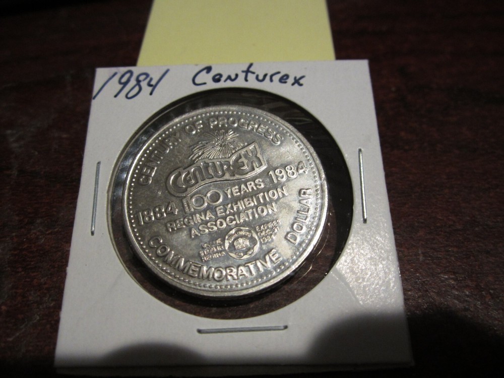 1984 - Centurex, Regina - Commemorative - Canada Trade Dollar