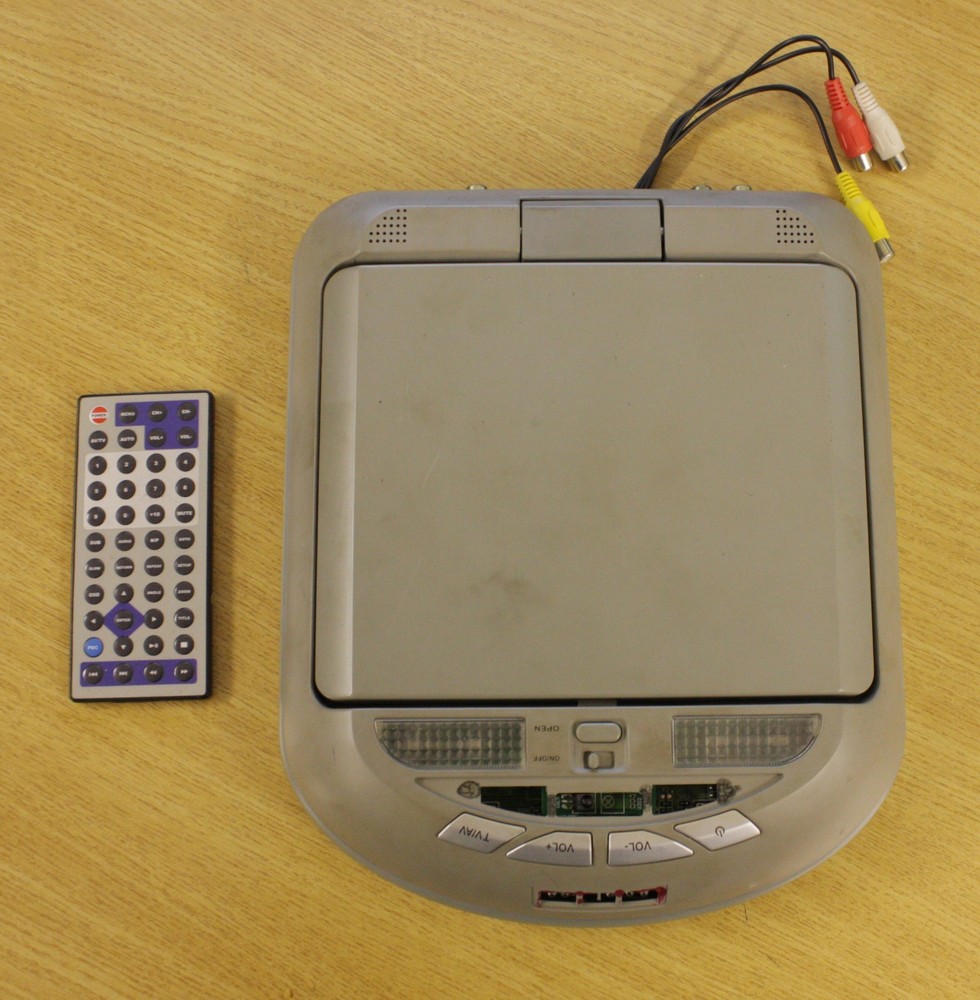 GENUINE FORD EXPLORER OVERHEAD DVD PLAYER AND SCREEN 1994 - 2000