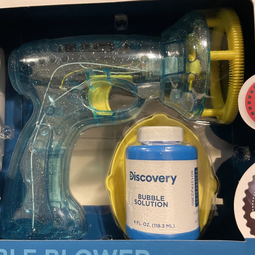 Discovery Bubble Blower Auto Light-up