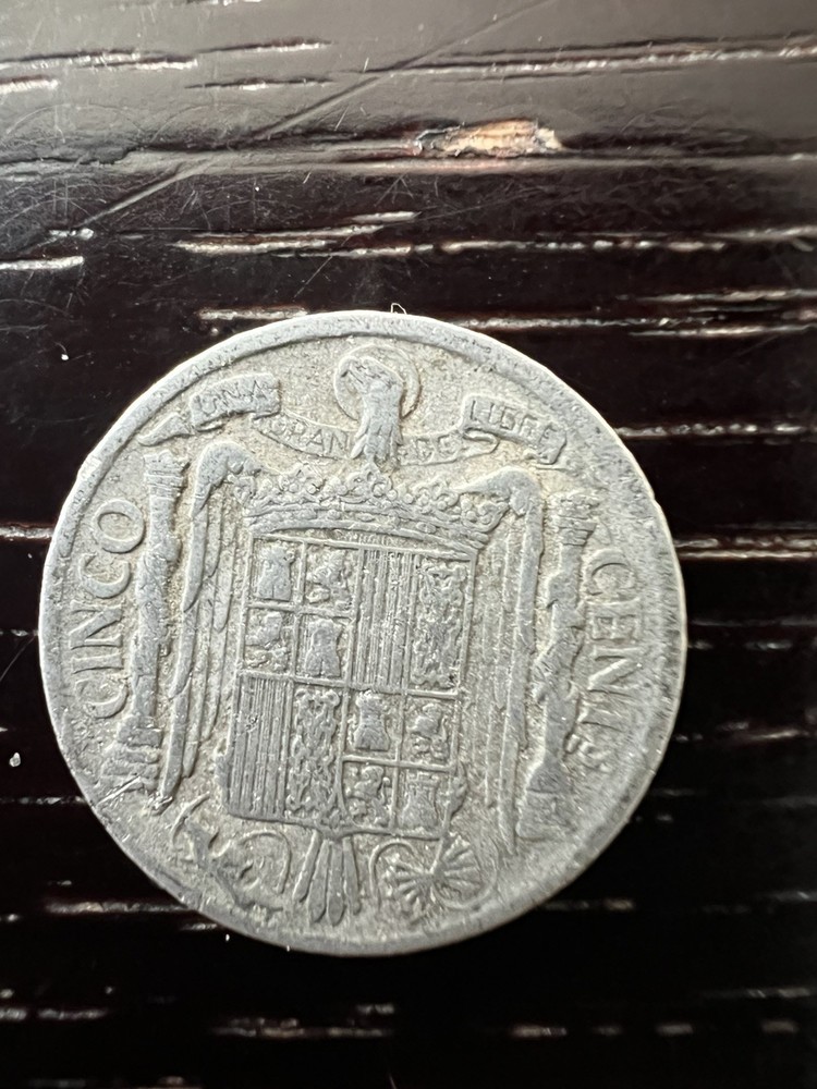 1940 Spain 5 Centimos