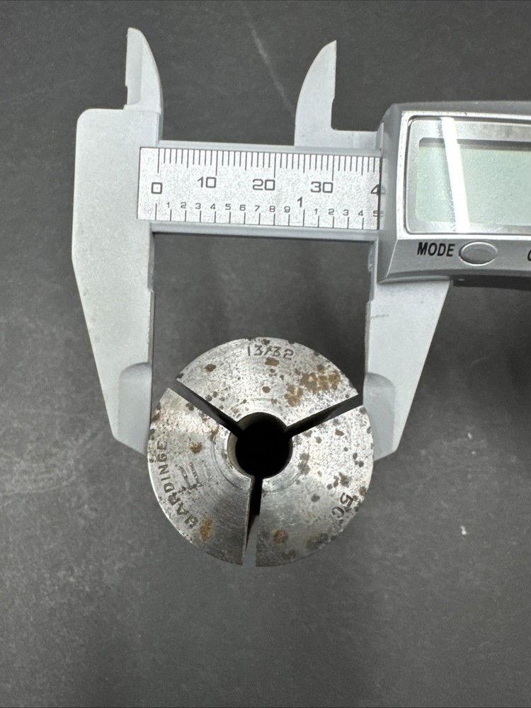 HARDINGE 5C COLLET with Internal Threads - 13/32"