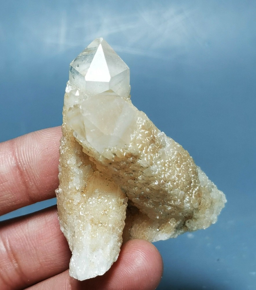 Rare Himalayan Quartz Crystal Cluster Specimen
