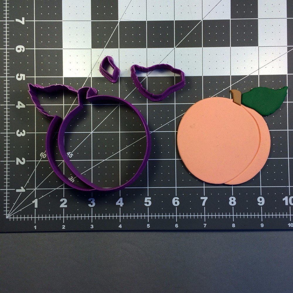 Peach 101 Cookie Cutter Set