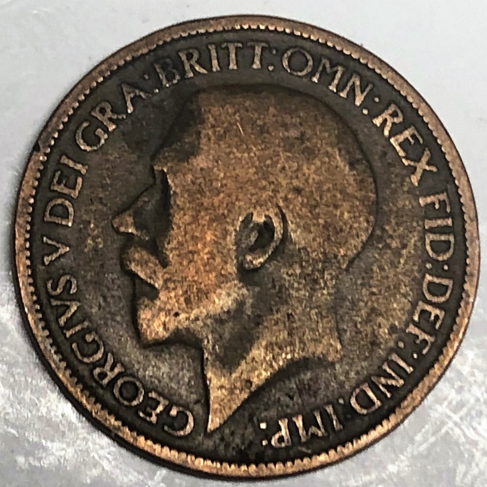 # C485 GREAT BRITAIN COIN, HALF PENNY 1912