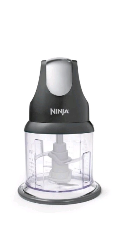 Ninja Push Function Food Chopper 2-Cup 200W Black