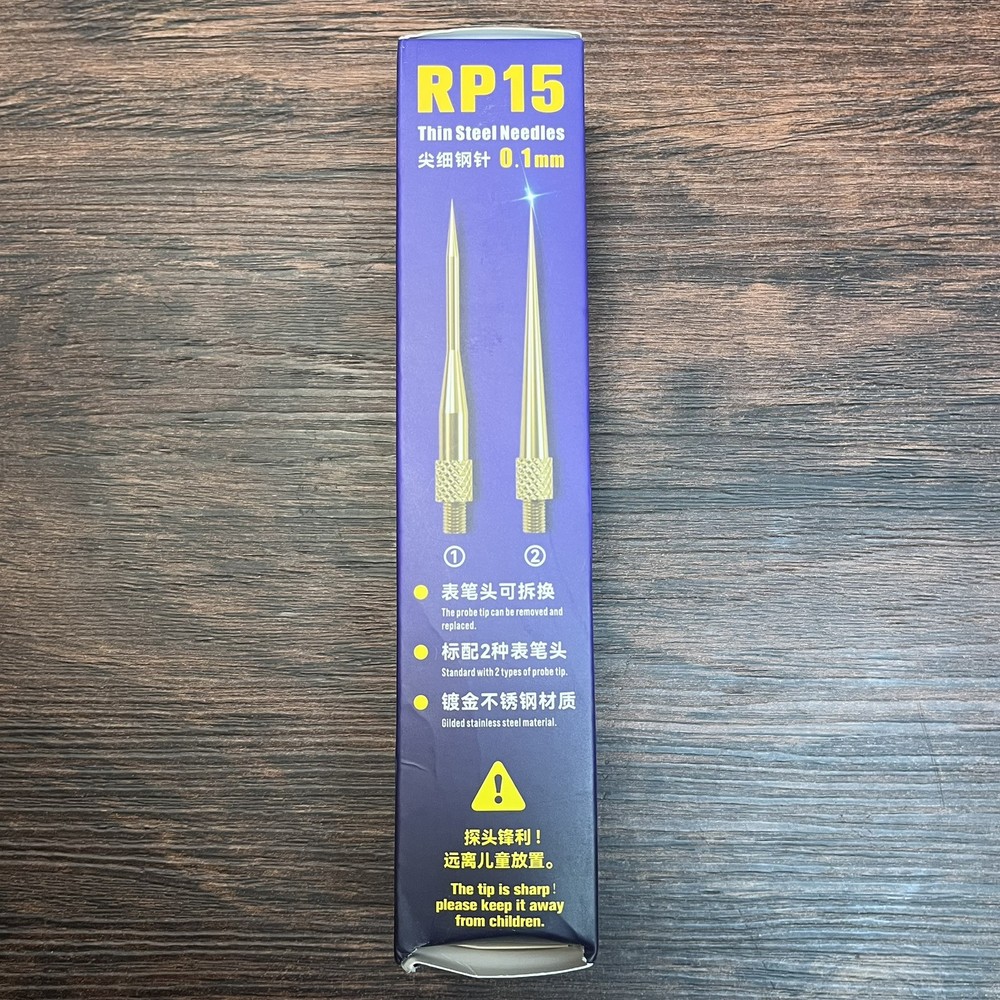 Mechanic Precision Multimeter Probe Set With Replaceable Tips