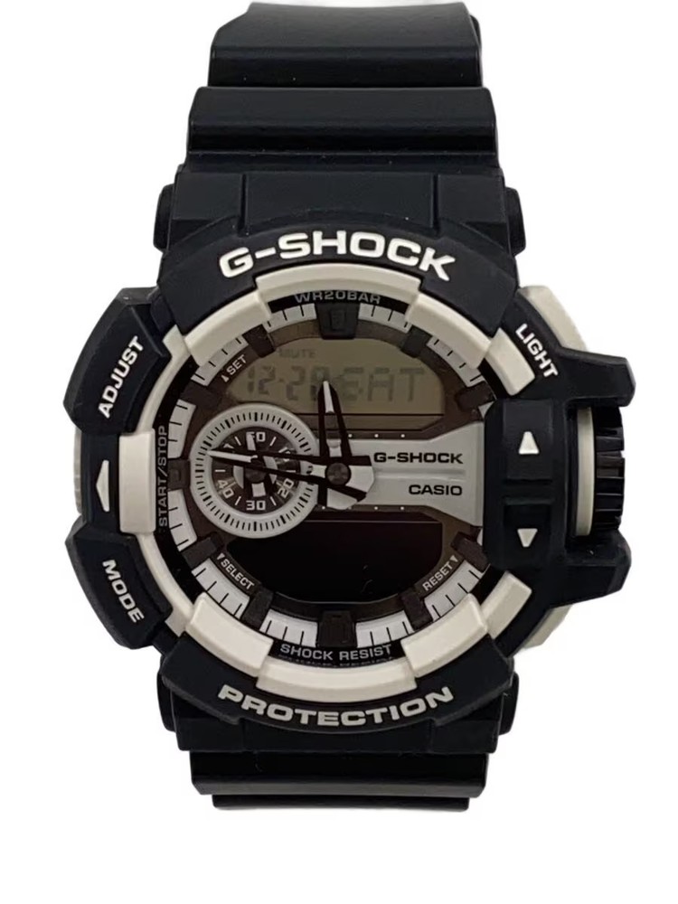 CASIO Quartz Wristwatch G SHOCK Digital Analog BLK