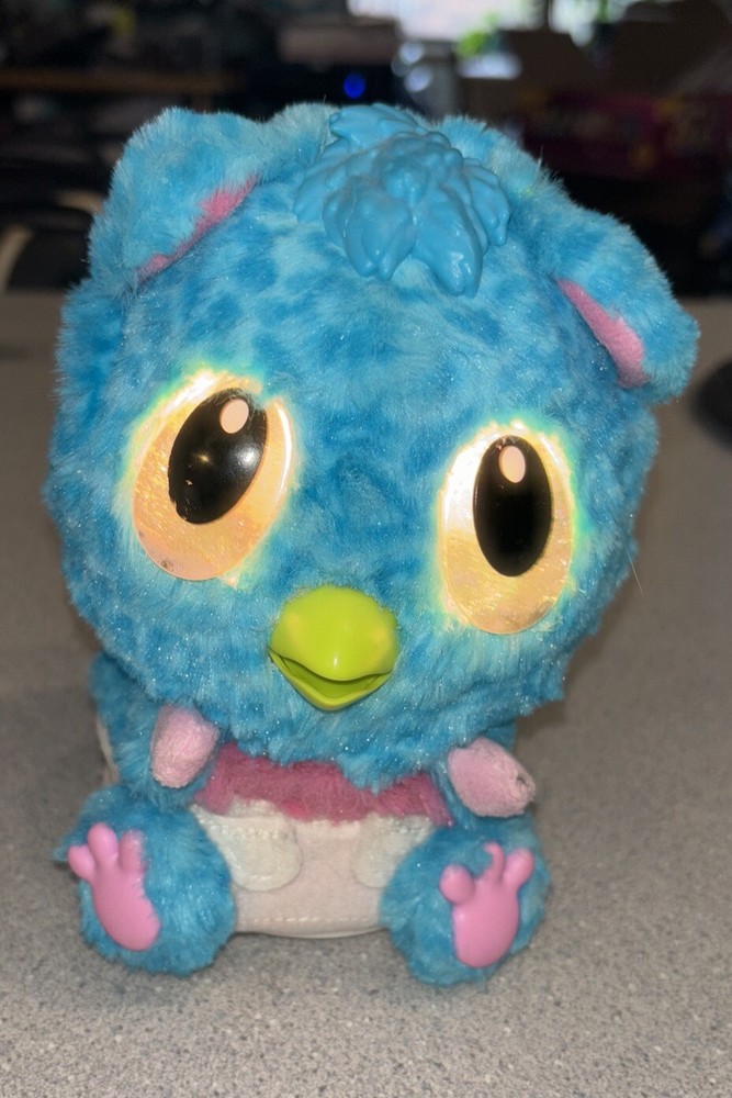 Hatchimals Hatchibabies CHEETREE Blue Interactive Pet Spin Master WORKS