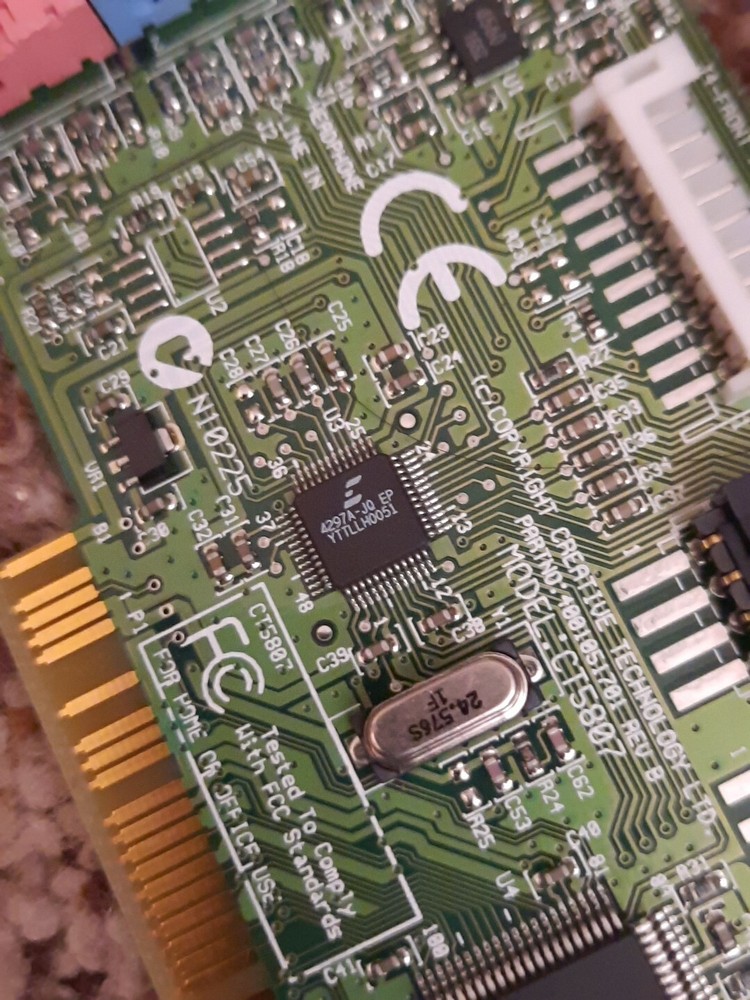 [TECH] CREATIVE Audio PCI Sound Card